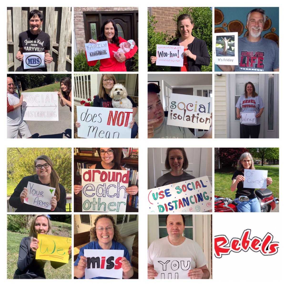 maryvillehs's tweet photo. We love Friday and our rebel family! https://t.co/z4siP2yZHu