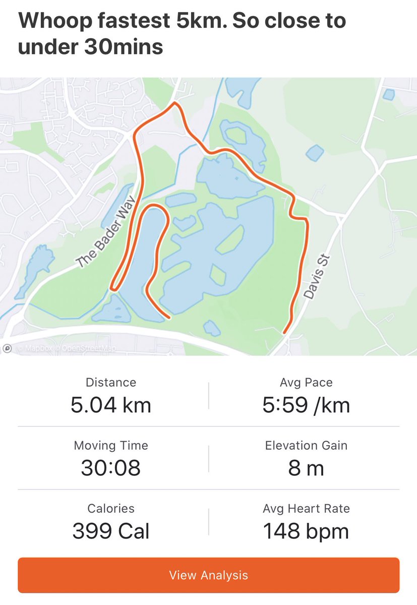 theboyw's tweet photo. Had my #fakeparkrun this morning @dintonparkrun and my fastest yet, nearly under the 30min mark. Maybe by the time parkrun starts again I can improve on that. https://t.co/vJbeHzdMwr