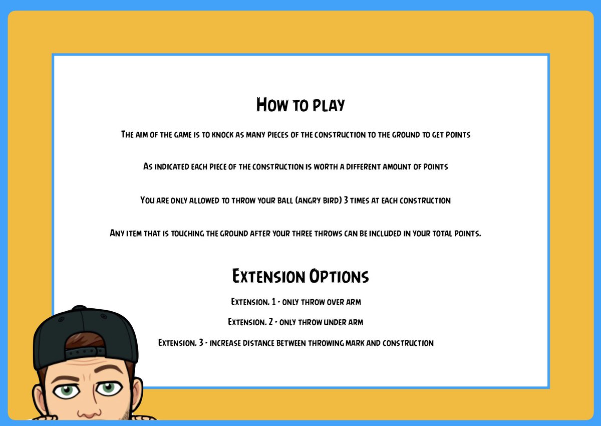 aylward_abroad's tweet image. Using #ApplePages I have created a New Distant Learning resource “Mr. A’s Angry Bird Throwing Challenge”.

Please retweet if useful 🙏