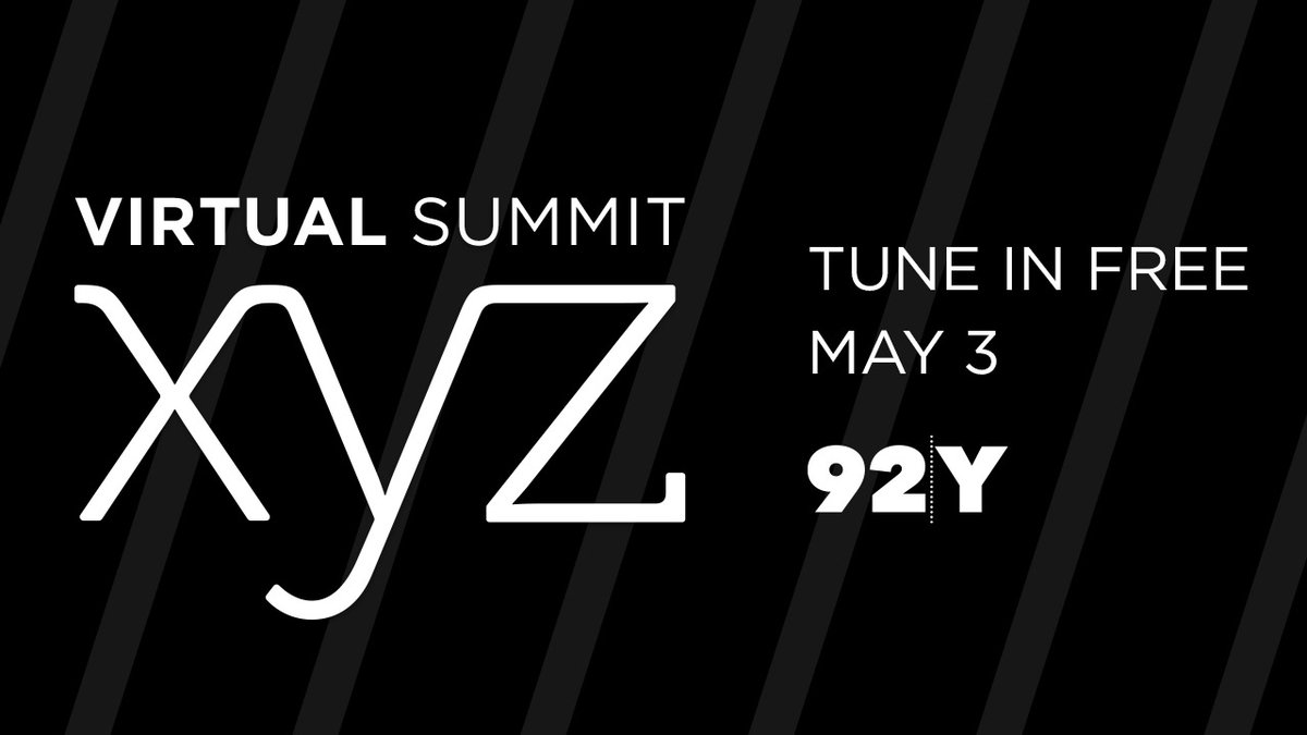 Sign up for free to watch our panel with <a href="/johnroa/">John Roa</a> <a href="/DanielPink/">Daniel Pink</a> <a href="/SarahFKessler/">Sarah Kessler</a> @vivekahulyalkar talk about new business and career opportunities during COVID19. Other amazing speakers include <a href="/ramy/">ramy youssef</a> <a href="/CoryBooker/">Cory Booker</a> <a href="/samanthabarry/">Samantha Barry</a> <a href="/simonsinek/">Simon Sinek</a> <a href="/EmTSuss/">Emily Tisch Sussman</a> and more: 92y.org/xyz-summit