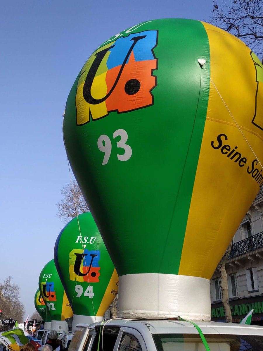 93Fsu's tweet photo. Confiné·e·s, ou pas, le #1ermai est une journée de #mobilisation pour la défense des #travailleur·euse·s✊
#OnNeVaPasSeDéfiler 
#PhotosDeManifs #reformesdesretraites
#la_tête_en_manif https://t.co/IrRrKu7483