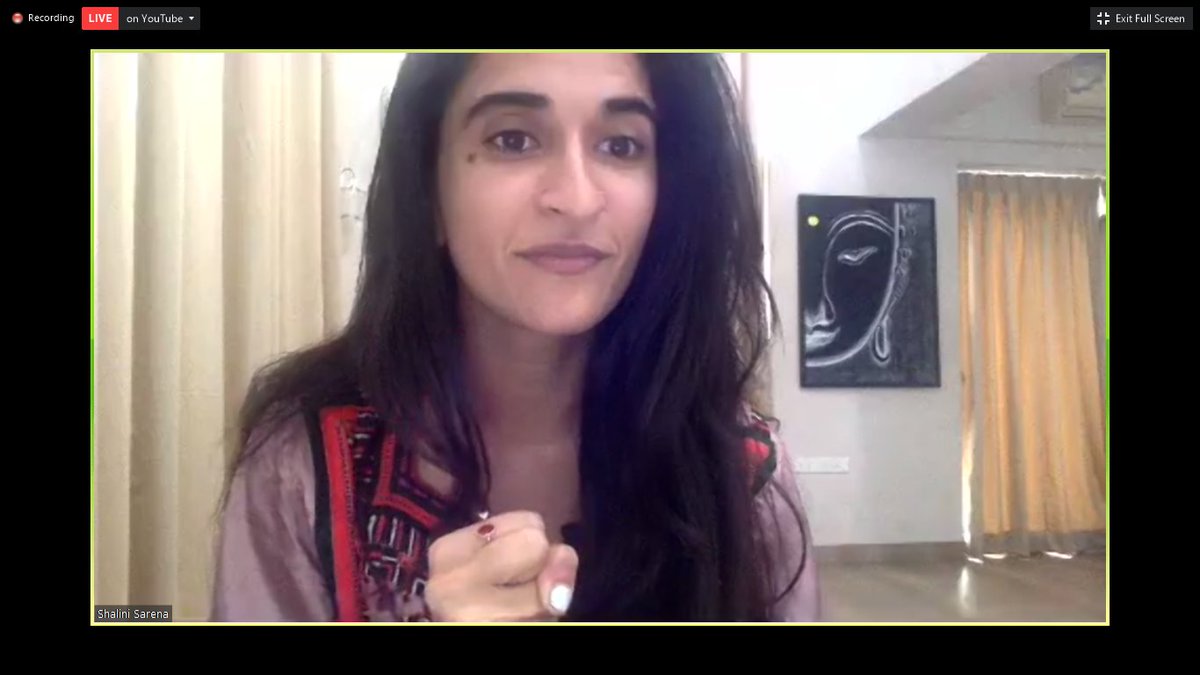 WorldviewEdu's tweet photo. In conversation with @ShaliniSarena about the Miracle of #Mindfulness! #GenZSolvers #SolversInteractive #GenZ 

#Now #meditation https://t.co/kzhEiCToLE