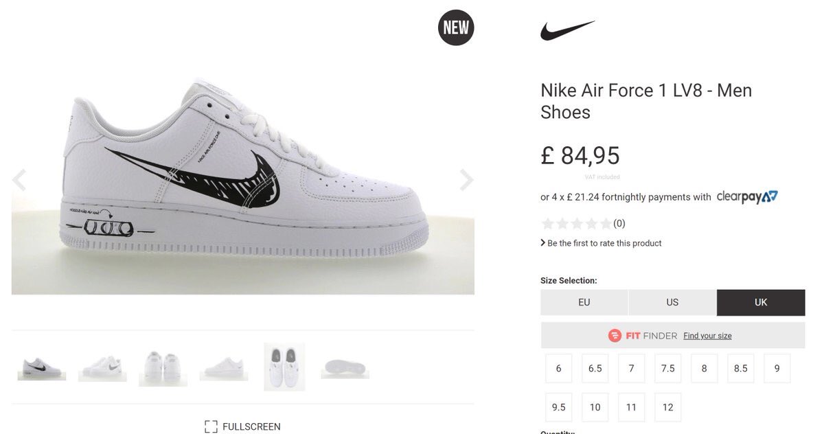 nike air force 1 lv8 utility white footlocker