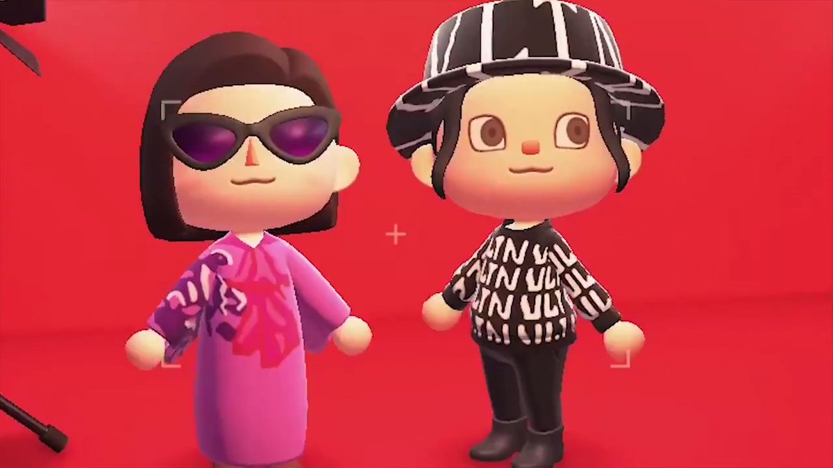 Бренды Marc Jacobs и Valentino выпустили цифровые коллекции одежды в Animal Crossing: New Horizons