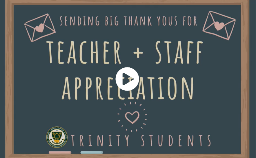TCHSCrusaders's tweet photo. Our Trinity students show some love to our faculty + staff to kick of the weekend. 💚💛 #CrusaderNation
https://t.co/LwFQ1YpDZ2 https://t.co/b4KbIy26uY