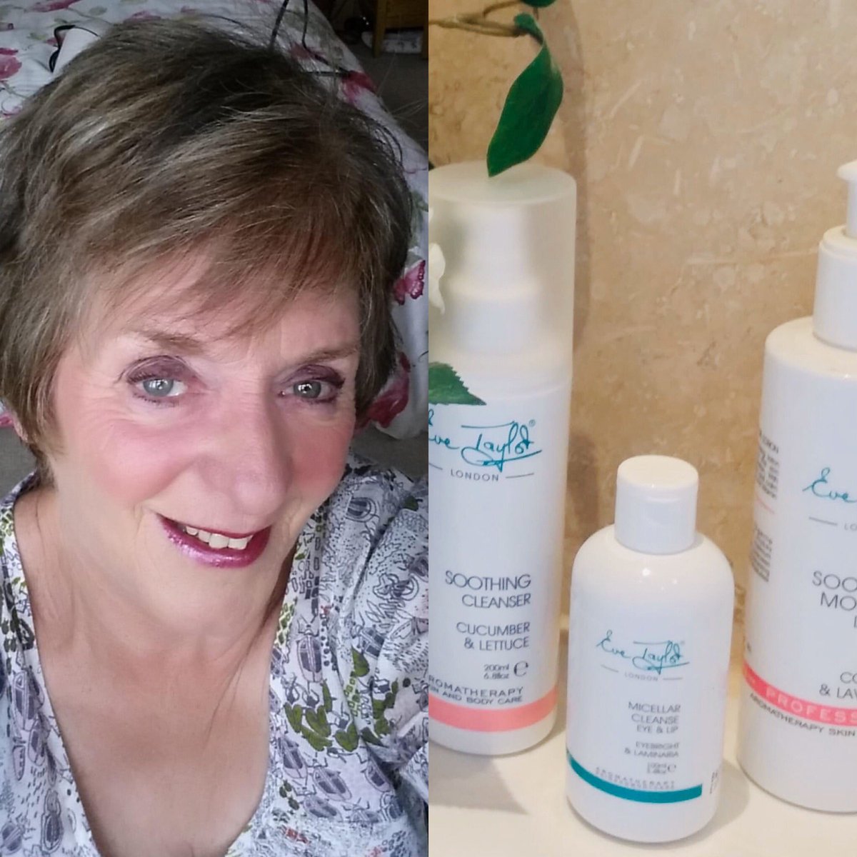 SHE LOVES IT! My 73 year old client loves her #evetaylorskincare and doesn’t her #skin look amazing! She absolutely swears by these skincare products, they suit her #sensitiveskin perfectly! She says that she wouldn’t dream of using anything else now 👌🏼 #inherseventies #skingoals