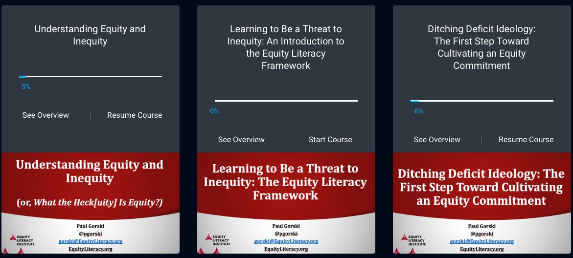 Paul Gorski | Equity Literacy Institute tweet media