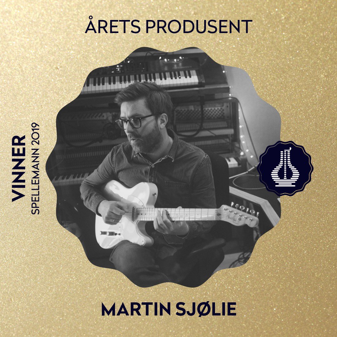Vinner av #Spellemann2019 i kategorien «Årets Produsent» er <a href="/MartinSjolie/">Martin Sjølie</a>. Gratulerer!
