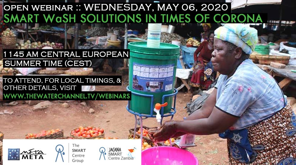 How are 'SMART' (Simple, Market-based, Repairable) #WaSH solutions helping push back against #Corona in rural areas? Join the discussions on May 06 at thewaterchannel.tv/webinars 
<a href="/Jacana_help/">Jacana business empowerment</a> 
<a href="/ShipoTanzania/">Maja zofia</a>