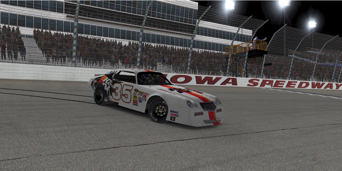 SchnidMatt's tweet image. Winner winner. P1 at Iowa in the street stocks. #iRacing #StayHome #ShortTrackDraft #nascar #eSports