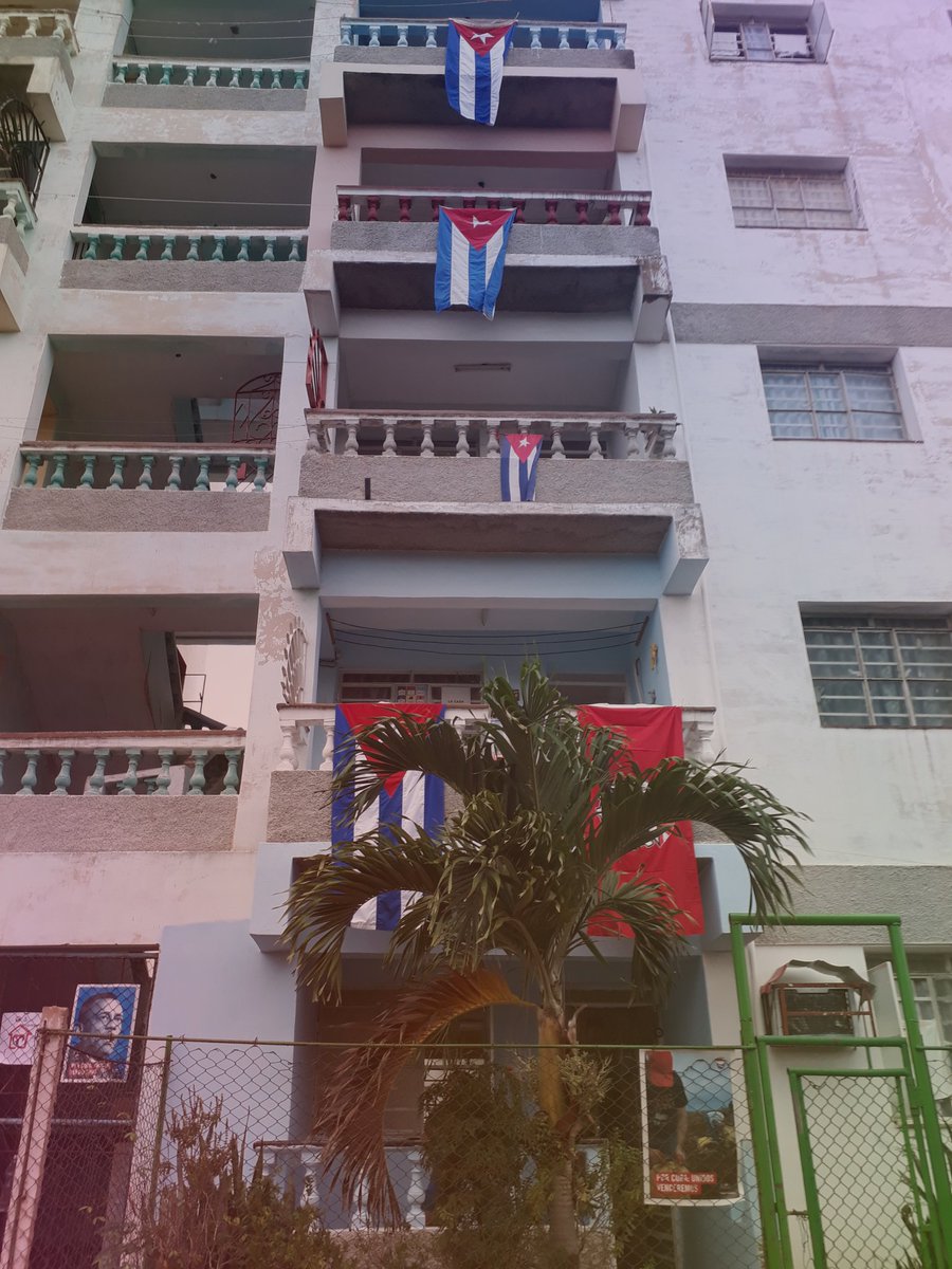 thathompson23's tweet photo. Esta vez nos tocó estar en casa...esta pandemia nos recogió a todos pero no nos impidió celebrar como cada año el día internacional de los trabajadores ,y como cada año sacamos nuestras mejores banderas .....🇨🇺🇨🇺
#almacujae
#micasaesmiplaza
#unidoscombativos
#yomequedoencasa https://t.co/RiWvacDnmr