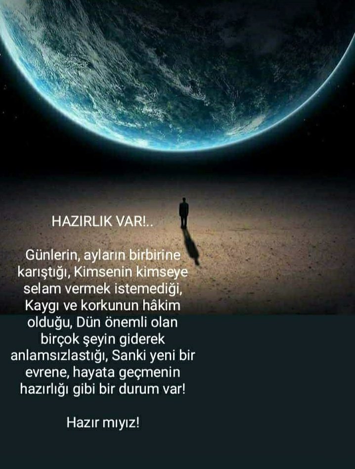 Hazır mıyız!..