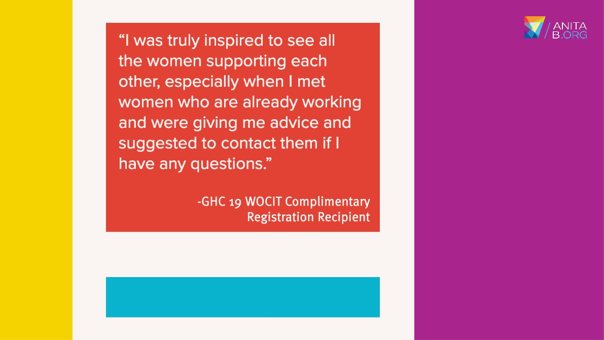 Systers Community (@systers_org) on Twitter photo You can apply now for the <a href="/ghc/">Grace Hopper (GHC)</a> Women of Color in Tech Complimentary Registration! You'll get to to attend #GHC20, build your network, and gain knowledge and resources. Learn more about eligibility requirements and apply here: bit.ly/2IDAE82 #AnitaB You can apply now for the <a href="/ghc/">Grace Hopper (GHC)</a> Women of Color in Tech Complimentary Registration! You'll get to to attend #GHC20, build your network, and gain knowledge and resources. Learn more about eligibility requirements and apply here: bit.ly/2IDAE82 #AnitaB