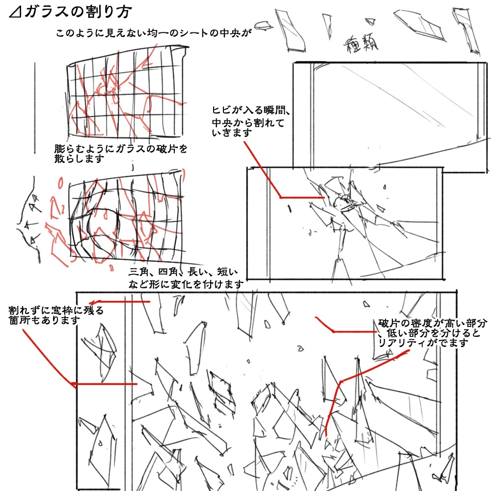 تويتر セーガン００４ على تويتر 布とかガラスとか素材別の破壊表現の描き方メモです 春の創作クラスタフォロー祭り 芸術同盟 絵描きさんと繋がりたい 創作クラスタさんと繋がりたい T Co Opyvzxtpzb