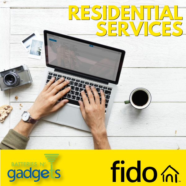 Fido is waiving data overage fees for home internet usage between March 16th and May 31st, 2020. Visit batteriesandgadgets.com today.