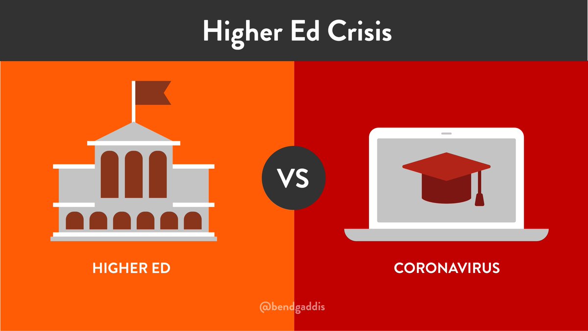 I argued last year in Embracing Irrationality that “everyone must go to college to get a good job" is a false constant ripe for disruption. Here’s my 3-part solution to save #highered during the crisis and beyond:  bit.ly/2y5ebz6