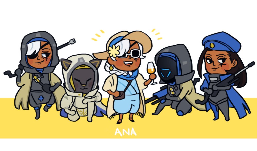 shittopisspants's tweet photo. Been playing ow for a year now and Ana is still my fave💙🔫 #overwatch https://t.co/MzCxFUZZzG