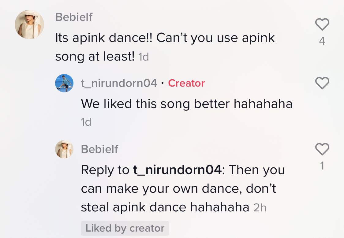 i thank bebielf for the comments but i’m honest fking mad at the tiktoker’s reply. if you like this song better, don’t use apink’s dance.  https://vt.tiktok.com/kNE27T/ THIS NEEDS TO BE KNOWN AND HEARD  @Apink_2011  @PlayM_Official  #APINK  #DUMHDURUM  #FREEMIND