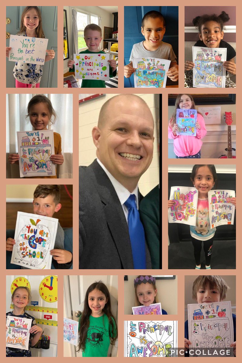 We Love our amazing principal!! Thank you for all you do, Mr. Davis!!!❤️#RHES