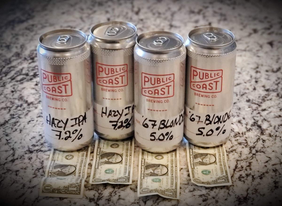 Introducing Crowlers for a Cause: for every draft beer crowler you buy, we'll be donating $1 to our local food bank. Now that's worth cracking a cold one over.

Order yours today, delivering north of Seaside from 2-5pm: bit.ly/3a1NAQ4.