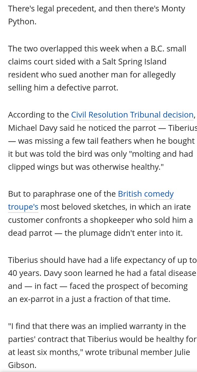 JohnCleese's tweet image. I wish to register a complaint. #johncleese #montypython #deadparrot