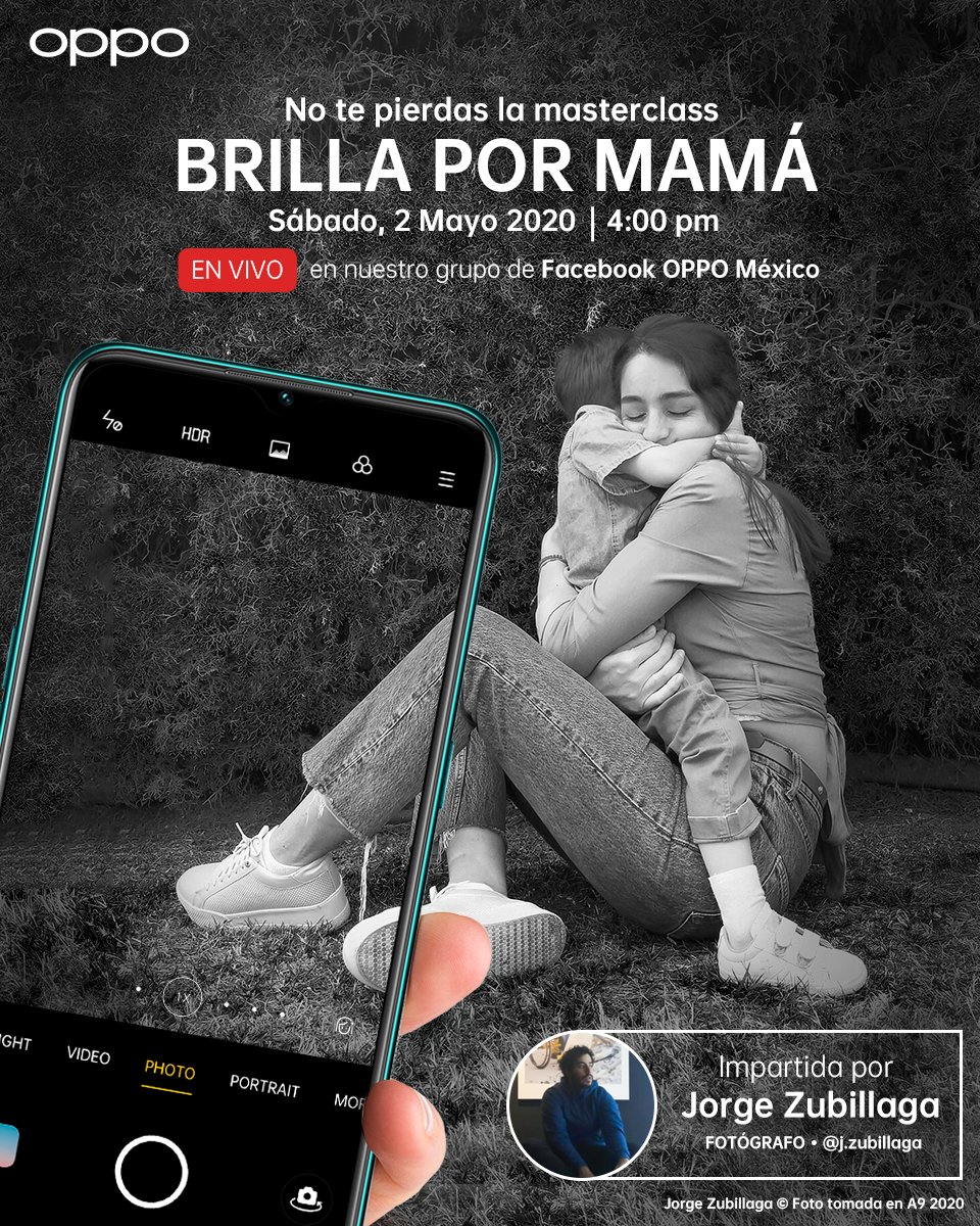 OPPOMexico's tweet photo. Acompáñanos en nuestra master class en vivo. Al final de la transmisión te podrás ganar un #A92020 o unos Enco Free.
📅: Sábado, 2 de mayo
⏰: 16:00 h
💻 https://t.co/fQzdM51Gff https://t.co/5fW9k8WwGP
