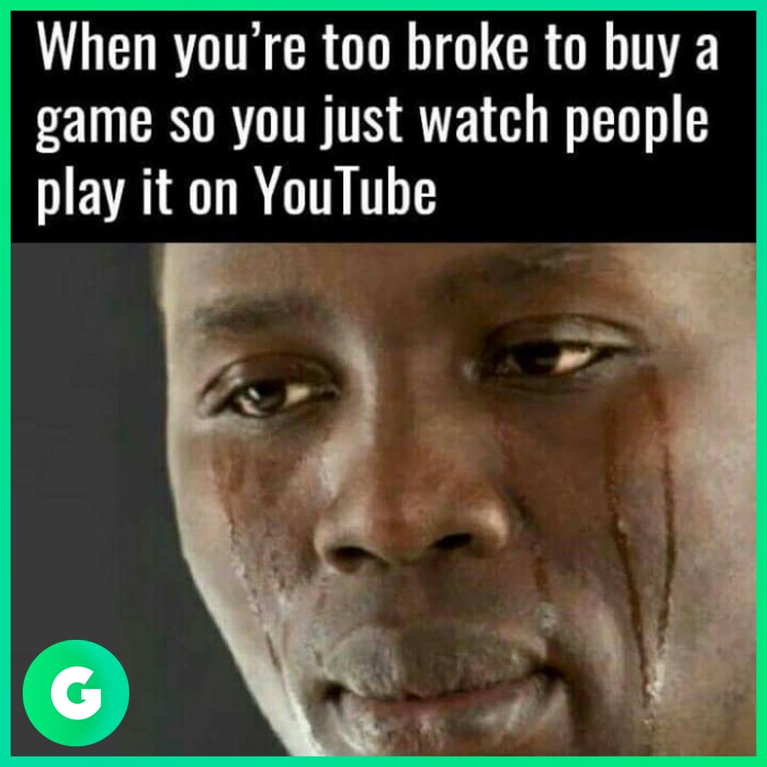 Gamerall_GG's tweet photo. Ever been in this situation?😢🎮

https://t.co/vtwX9SyiJb🛒
#GamerAll #GameMemes #Broke https://t.co/yJXmRu7Fkr