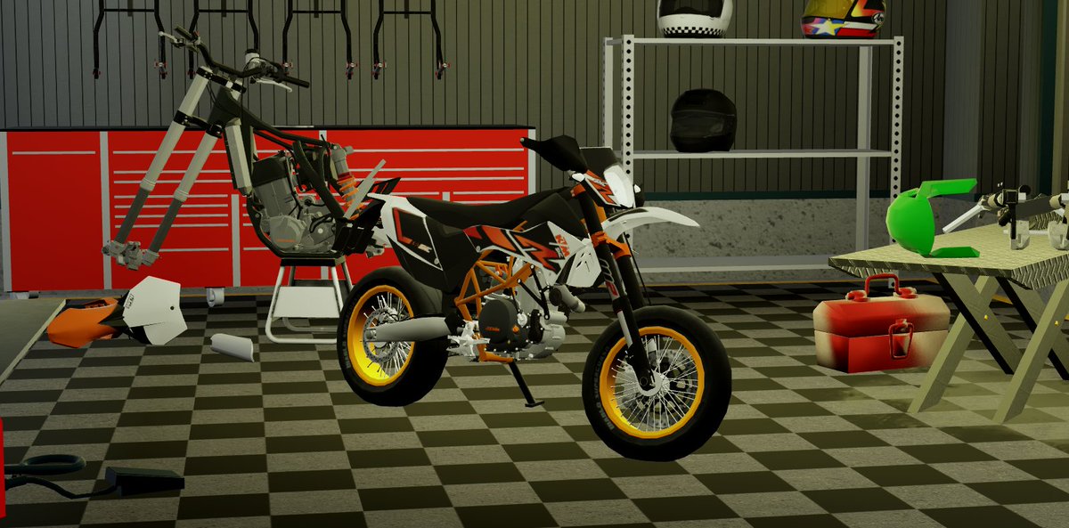 TheBetterDark's tweet photo. 2017 KTM SMC 690 R

Made in #Blender3d 

Picture Taken at Myoko Prefecture

#Roblox #RobloxDev https://t.co/m69MmlajHE