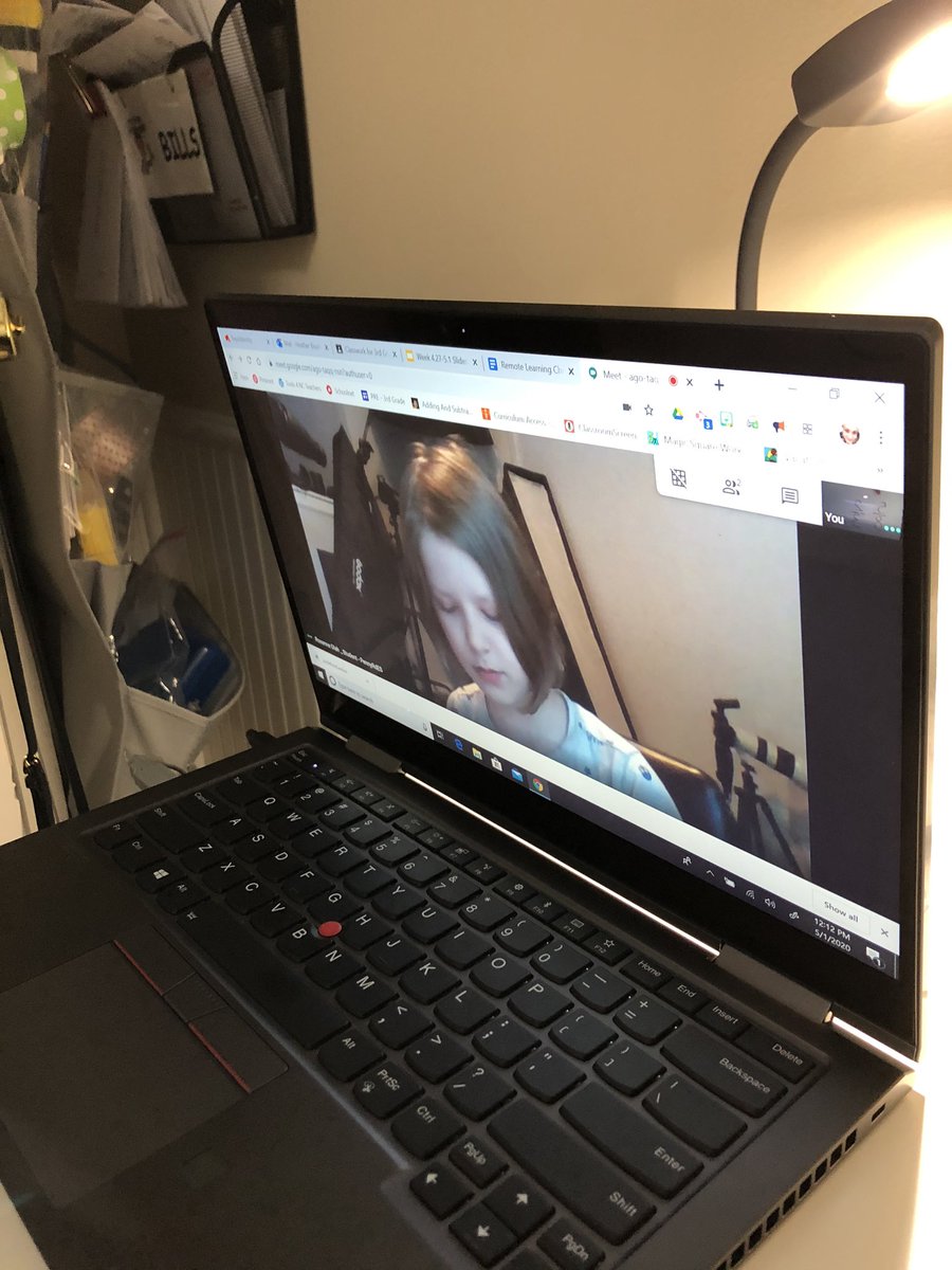 This sweet girl needed clarification with a Math concept and ended up being the teacher at the end of our session! Miss my kiddos terribly ☺️❤️ but seeing their faces, motivation, and growth makes things better <a href="/PennyRoadES/">PennyRoadES</a>