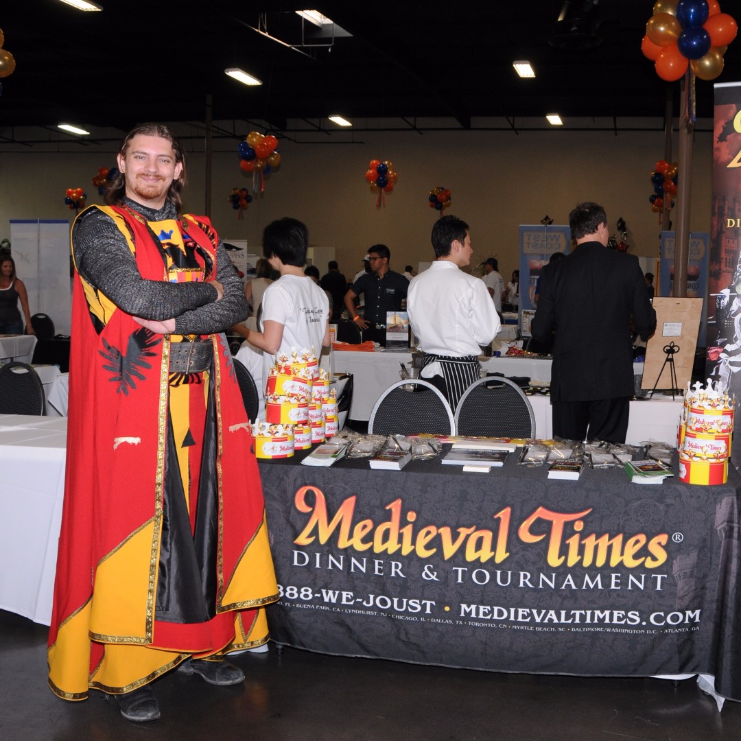 It's always a joy to see <a href="/medievaltimes/">Medieval Times</a> at one of our #expo s! The world could use some more medieval entertainment! #businessexpocenter