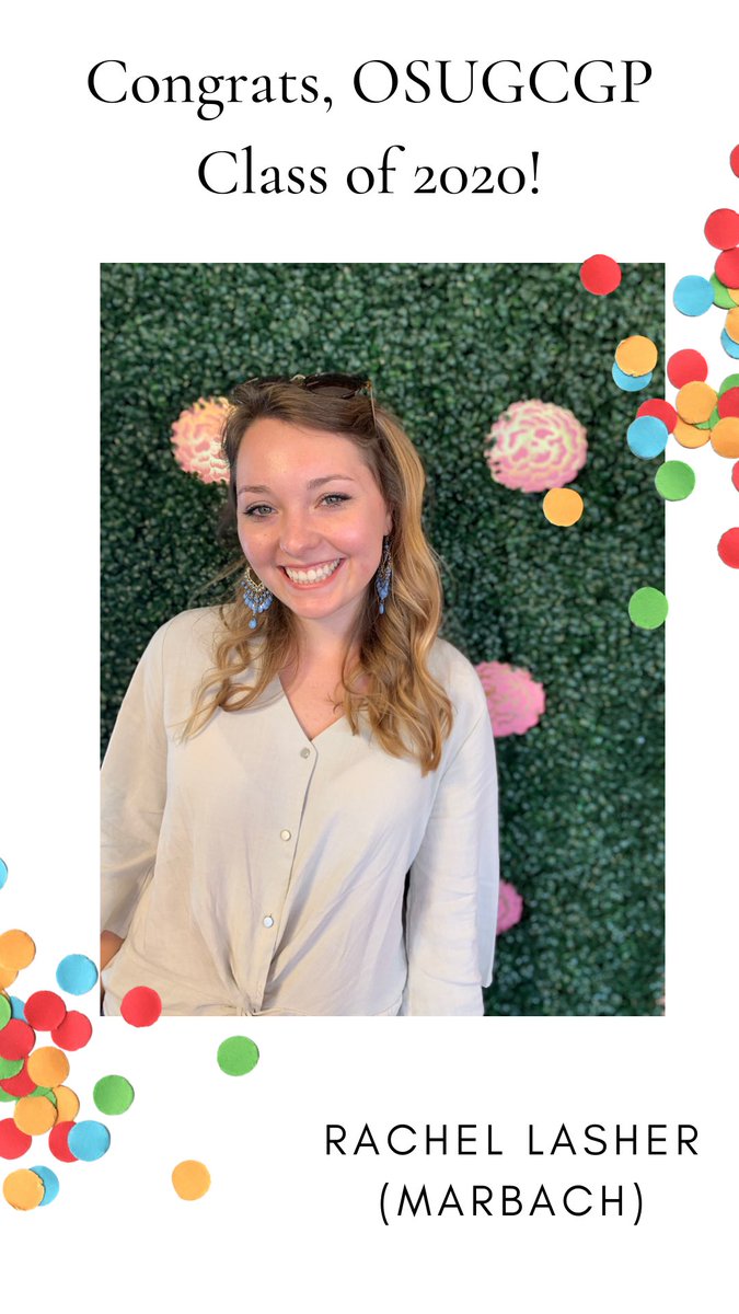 Congratulations, Rachel! #BuckeyeGCs