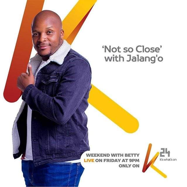 JalangoMwenyewe's tweet photo. Going live with @BettyMKyallo Tune in
#WeekendWithBetty https://t.co/7EWxcVRbIP