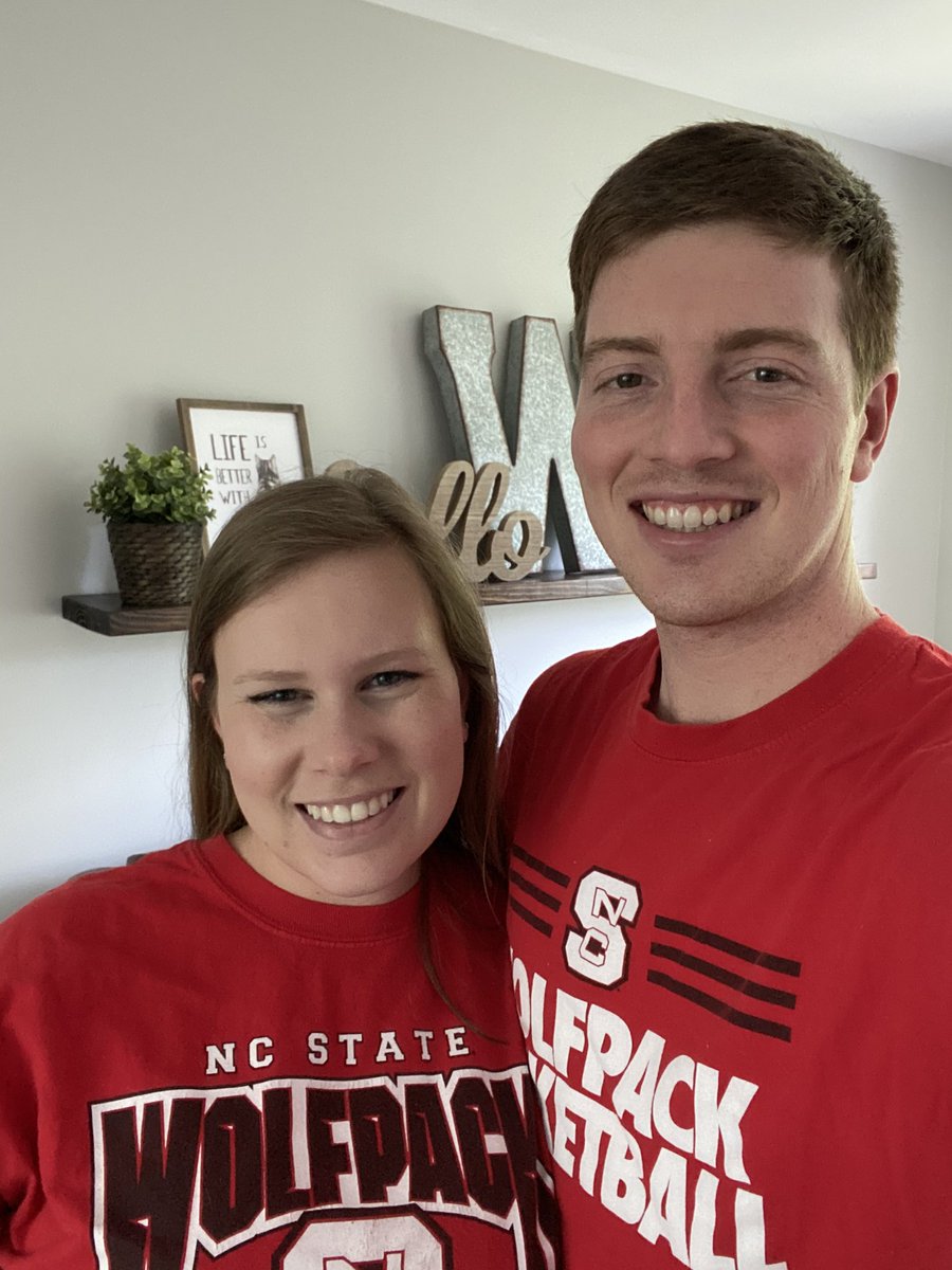Mrs_WolfeRCMMS's tweet photo. We’re showing our NC State Wolfpack (and Wolfepack) pride today on #CollegeSigningDay! Check out this fun video from our staff: https://t.co/1prN0lG3mP @reedycreekms https://t.co/tPObexmFfJ