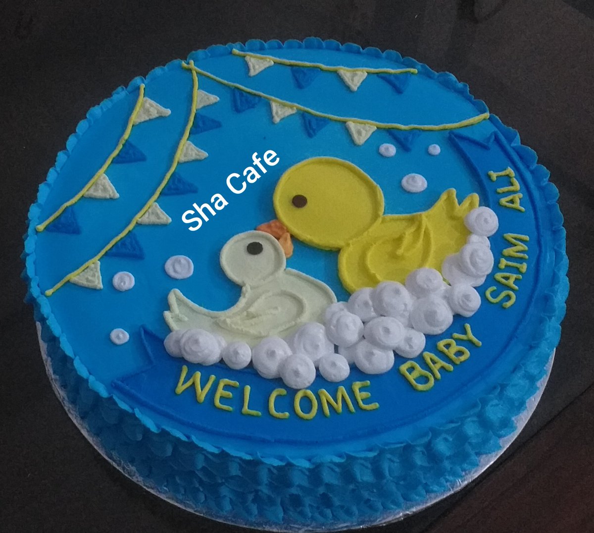sha_jeee's tweet image. Today's order 🎂 الحمدللّٰه 
Welcome baby theme cake Delivered
Book your order now | #Your_Design | #Your_Flavour | #Your_Venue | #Our_Quality
Inbox now 📨 or WhatsApp at 03146618494