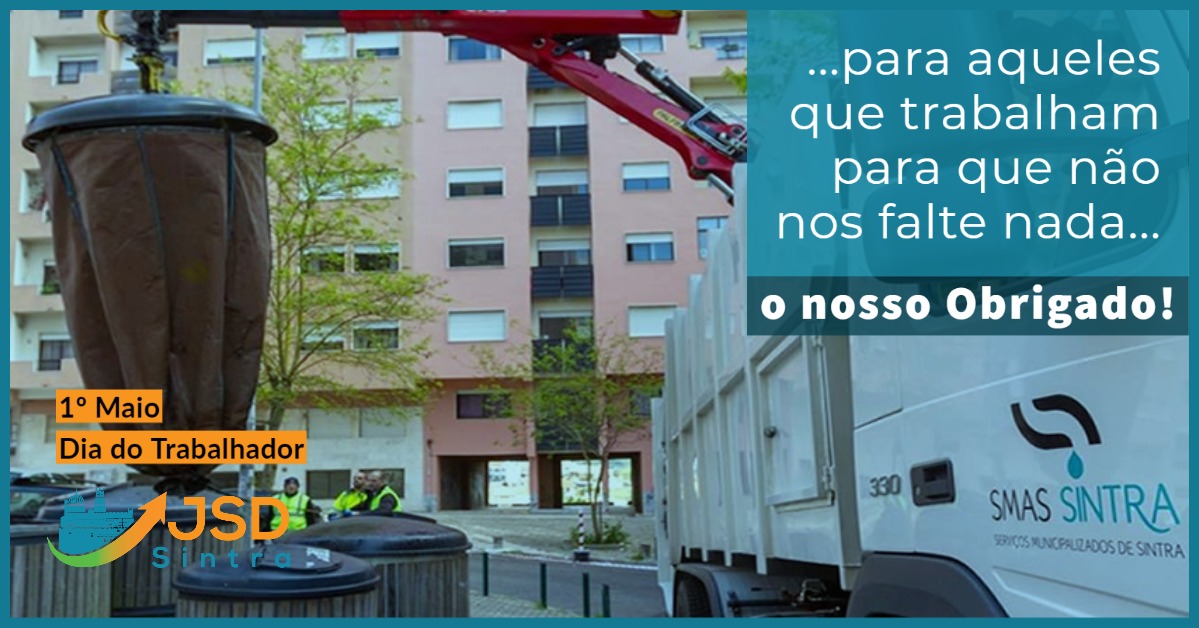 SintraJsd's tweet photo. DIA DO TRABALHADOR | 1 DE MAIO
👉Hoje, no Dia do Trabalhador, assinalamos este dia também em nossas casas mas com o nosso Obrigado!
Continuamos todos juntos! 💪
#Sintra #SmasSintra #JSDSintra #diadotrabalhador #1deMaio https://t.co/Q70YVWcnJk
