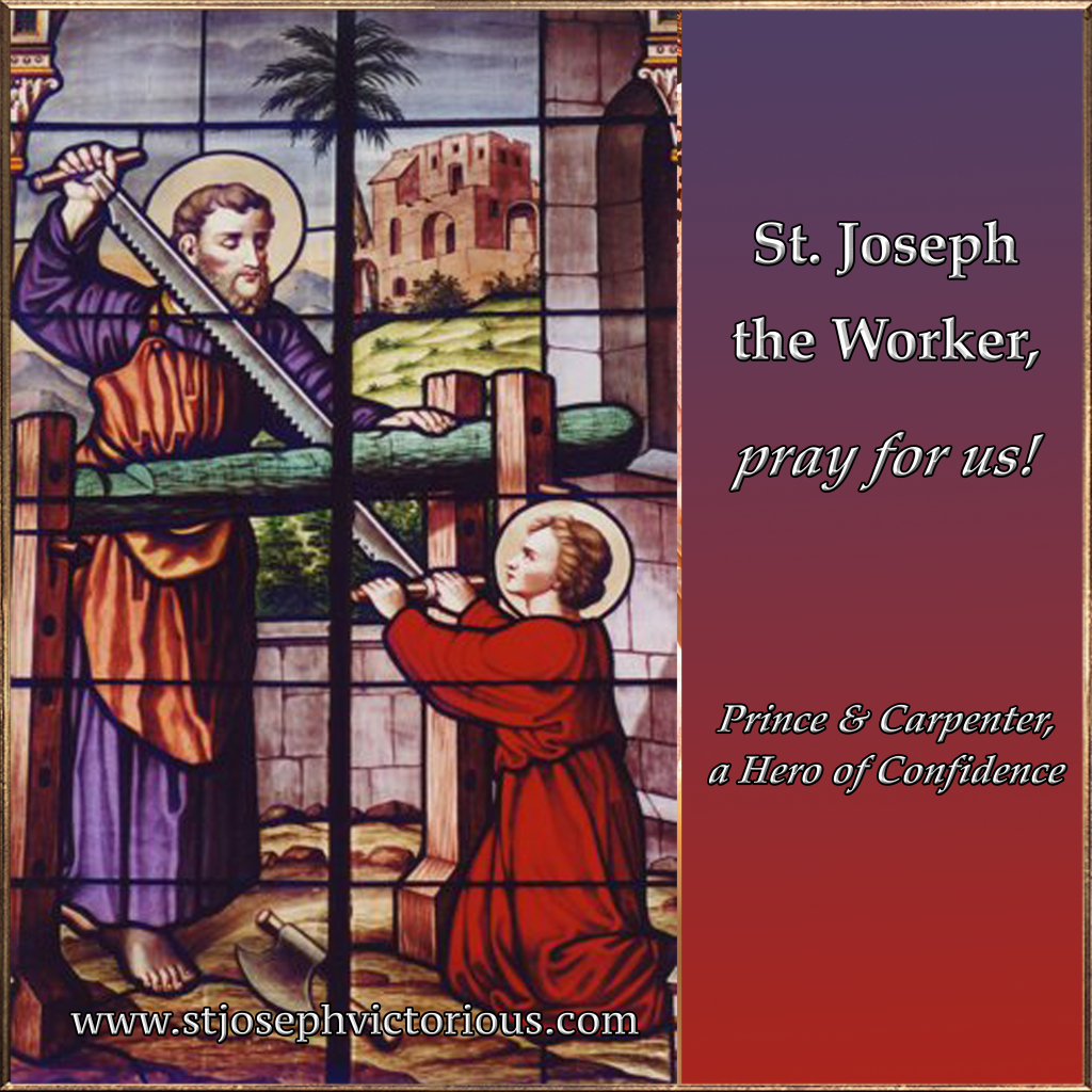 SaintVictorious's tweet photo. Feast Day of St. Joseph the Worker https://t.co/RdokzjvZvn https://t.co/xKdwbFSbfS