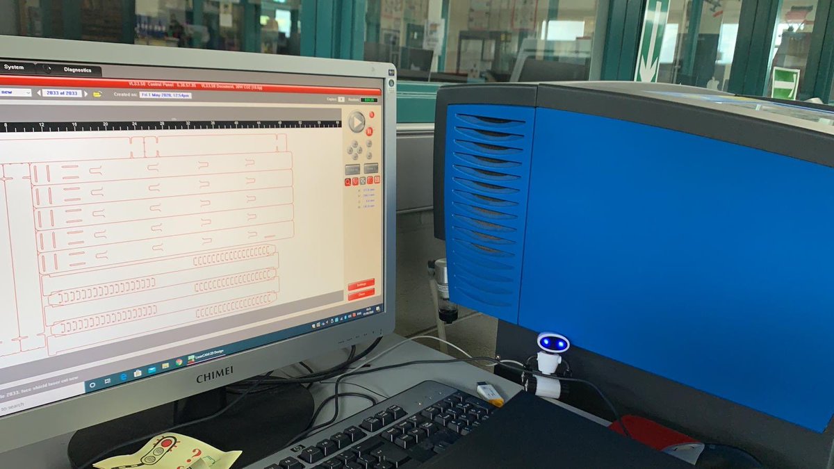 larnegrammar's tweet photo. Mr McCoy and Mr Kincaid (HoD Technology and Design @LarneHigh) have been working on a new visor design which will improve efficiency of their production line. They aim to create another 500 visors and continue to support our local #FrontLineHeroes 

https://t.co/UTZjTVaCrb https://t.co/xl0Muupk8I