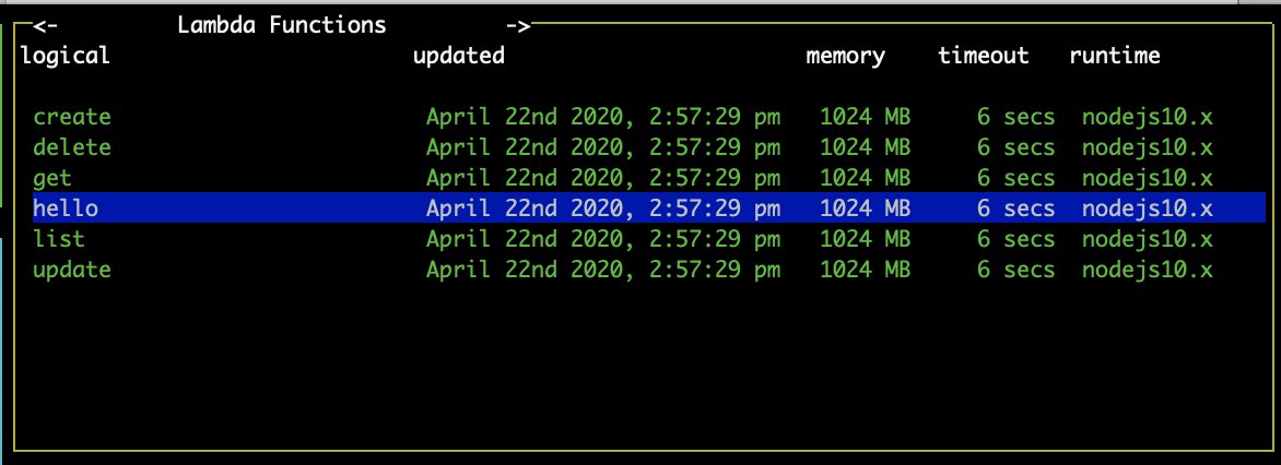 SlsDevTools's tweet photo. v1.0.5 We've added the memory and timeout of your functions to the Lambda table! Additionally we've improved a lot of the error messages the tool displays.
https://t.co/ovJ8Rkch3Z
#serverless #slsdevtools https://t.co/mvq6rSW2AS
