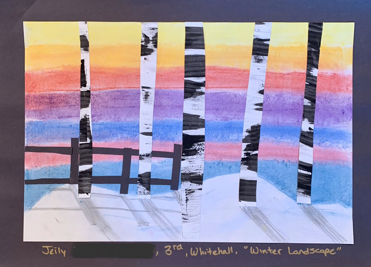WhitehallART's tweet photo. Today’s digital art show features the work of both 2nd and 3rd graders! #@WhitehallNASD #nasdproud https://t.co/vUxFNFKaPv