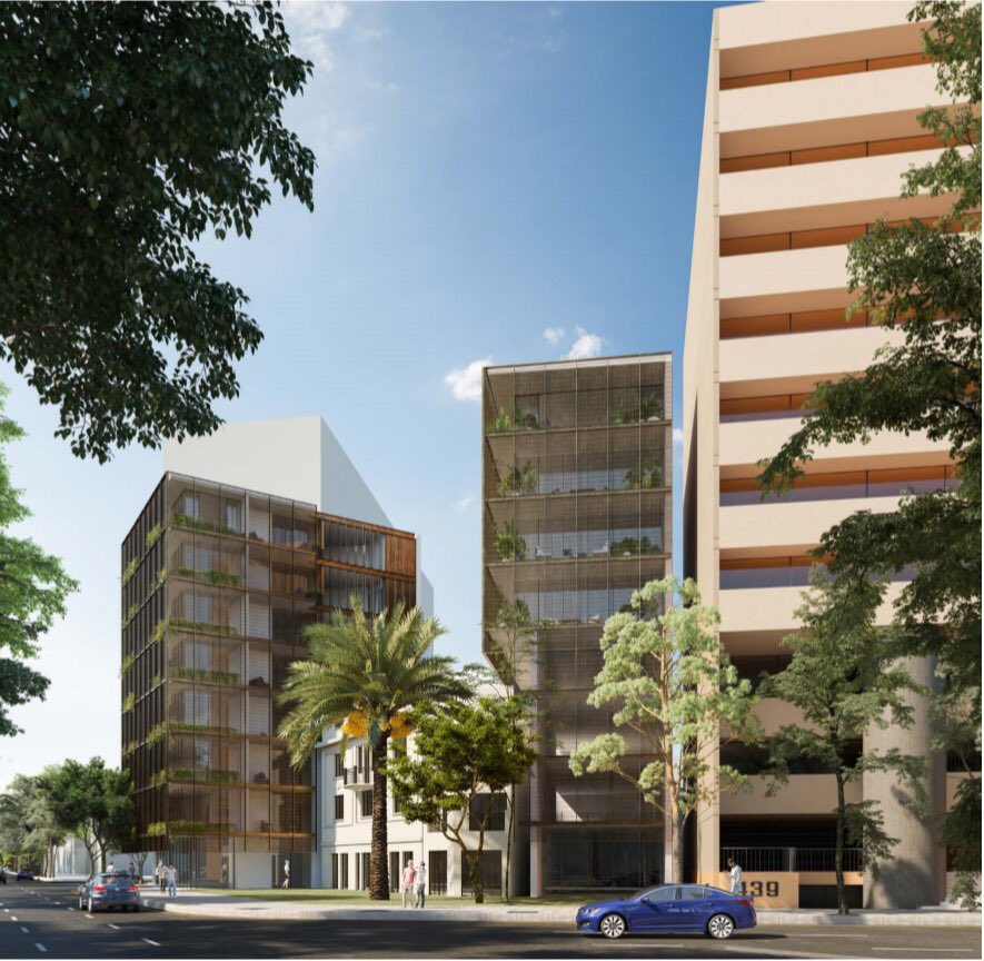 ambraarchitect's tweet photo. Conjunto residencial ubicado en la colonia Roma Norte. Desarrollo de AMBRA | Ar(t)chitectural Developer que sigue al movimiento funcionalista dentro de sus viviendas de lujo. Proyecto que cuenta con el diseño del taller de arquitectos de Javier Sánchez, JSª. https://t.co/6b0xRUoba3