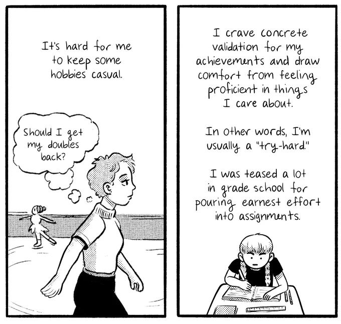 ? try-hard ?an #autobiocomic #actuallyautistic 