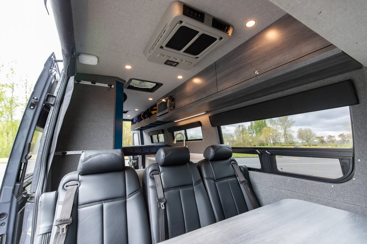Outsidevan's tweet photo. Command Post is the latest Outside Van to hit the trails. Custom-built for an outdoor-loving family of four, this van has everything you need for an off-grid adventure.
https://t.co/DzrPKyxJLo
#outsidevan #custom #vanconversion #vantour https://t.co/yHEp809Em6