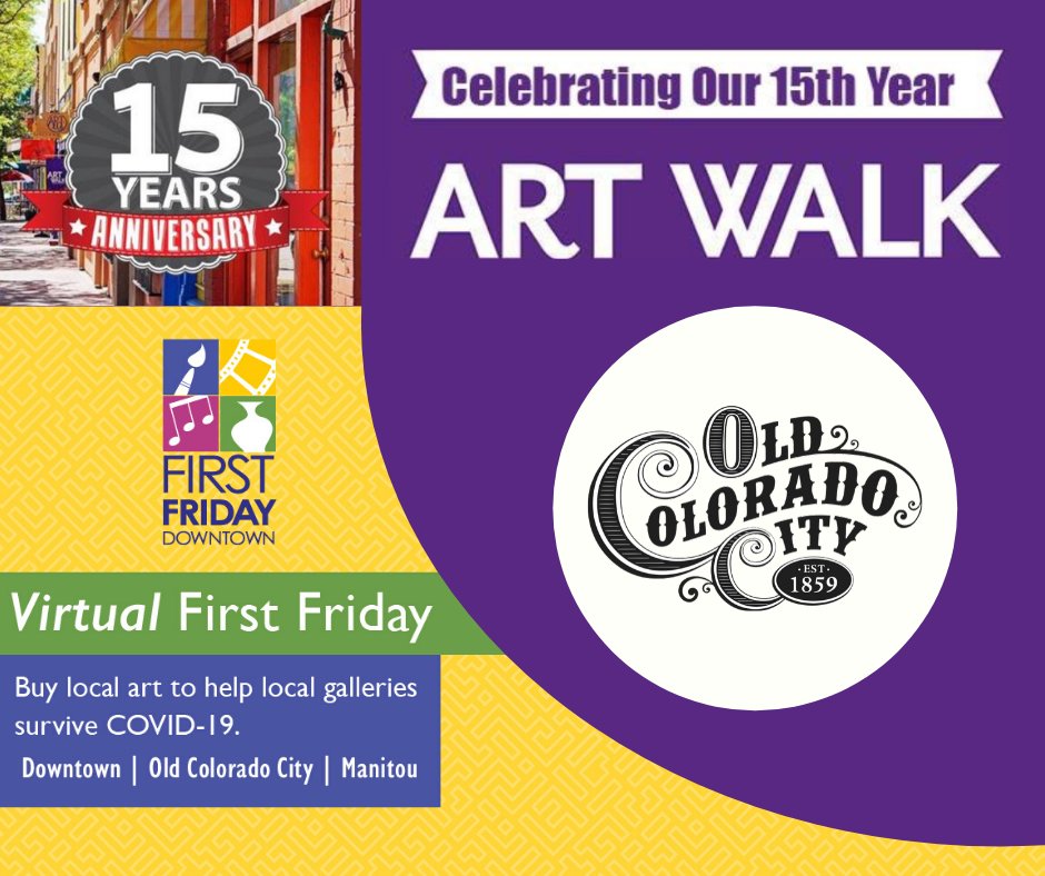 Don't forget to join us today, May 2nd between 5:00 - 9:00 PM for our #First #Friday #Virtual #ArtWalk! Help support our local galleries! #OldColoradoCity

peakradar.com/virtual-first-…