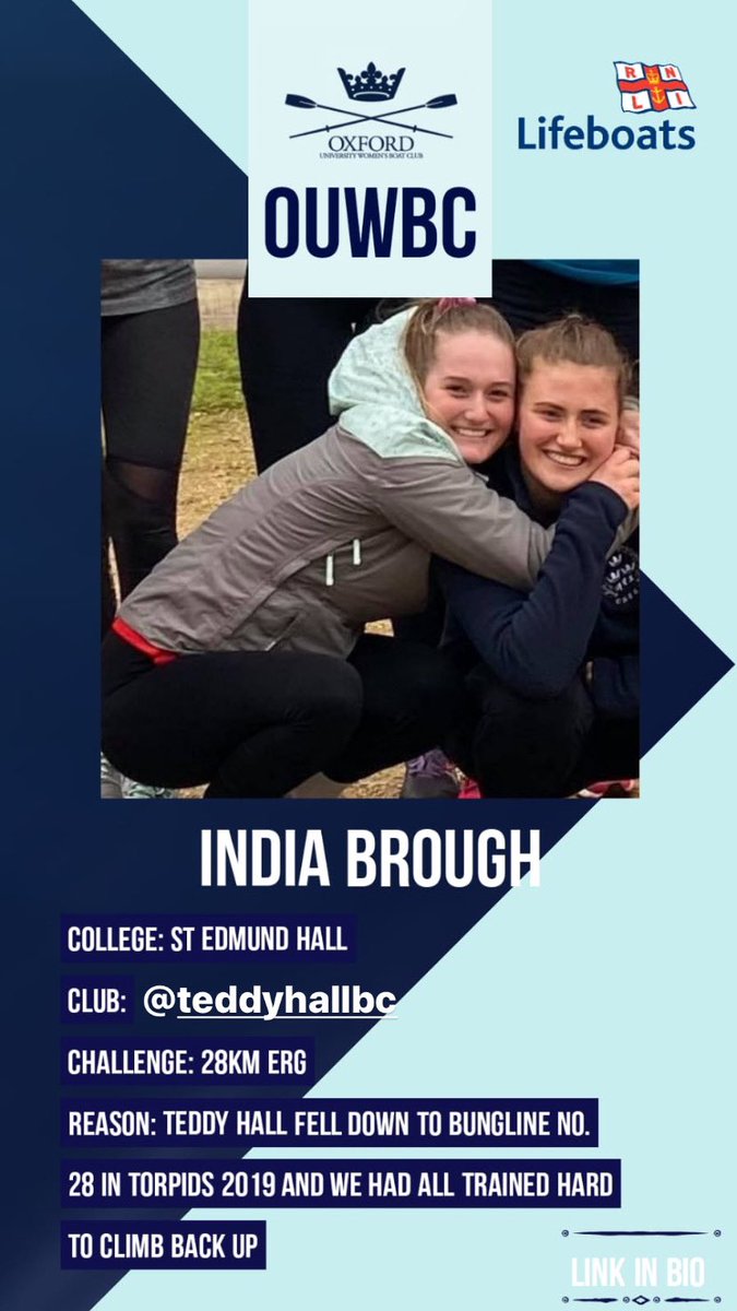OUWBCsquad's tweet photo. Four challengers from @SEHBC! #Torpids2019 https://t.co/9NFovui8ZD