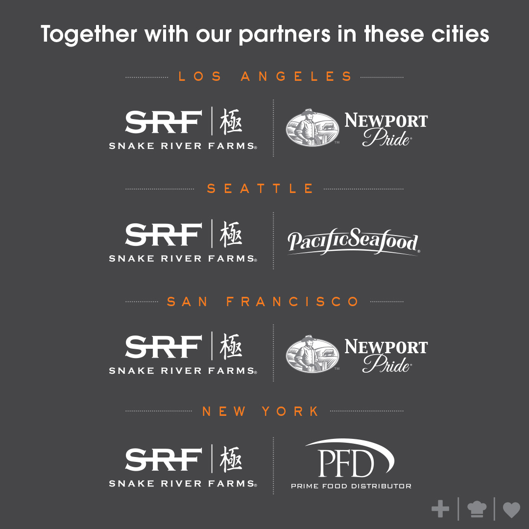 PrimeFoodsNY's tweet photo. Serving to medical workers on the front line, displaced restaurant workers, and affected communities in NEW YORK. #InThisTogether @snakeriverfarms https://t.co/eXLRYY4jaa