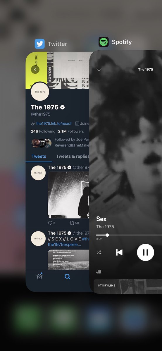 Spodeum's tweet photo. #the1975 ICONIC BANGER https://t.co/TxM3OKB9yy