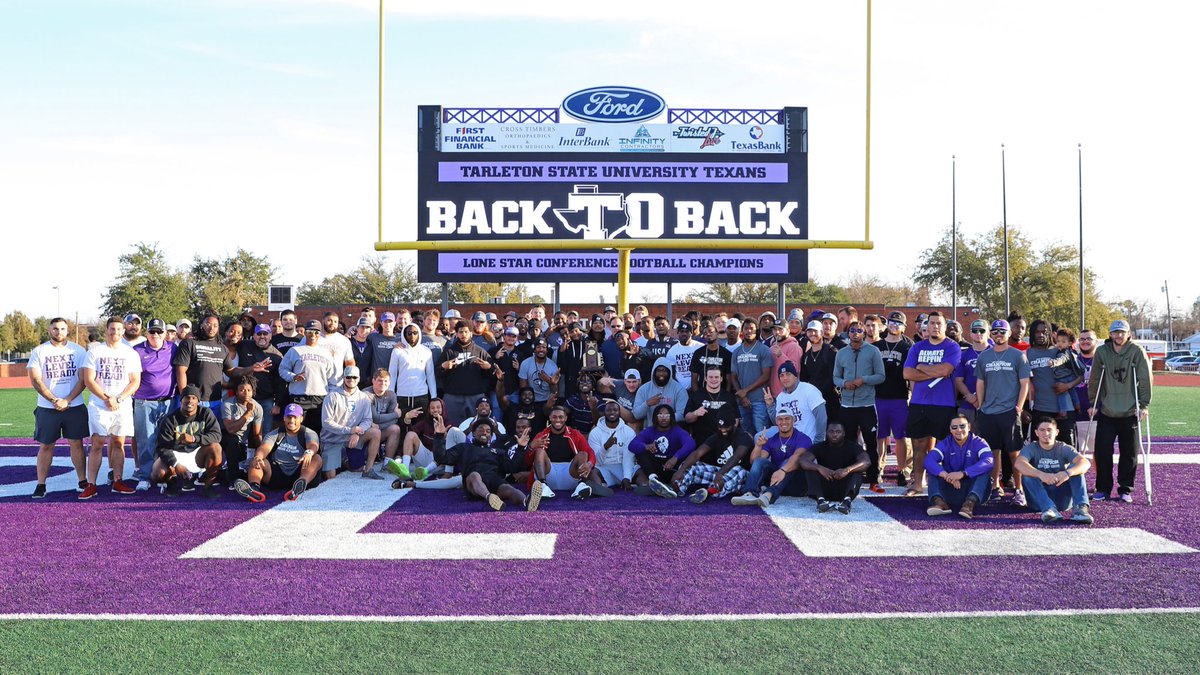 TarletonFB's tweet photo. Texan Nation, take a look at our #BacktoBack championship rings!
#ThisIsTarleton | #RollTexans https://t.co/1r9LsvW3o7