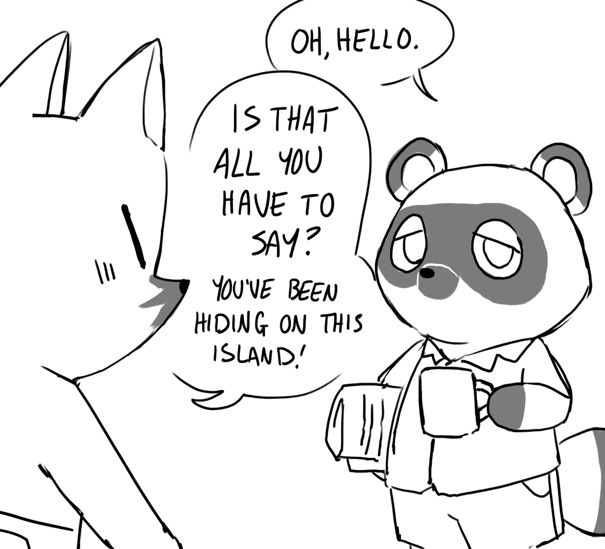 watery_day's tweet photo. redd has been searching for years while nooks been.....minding his own business https://t.co/JihLhfarsG