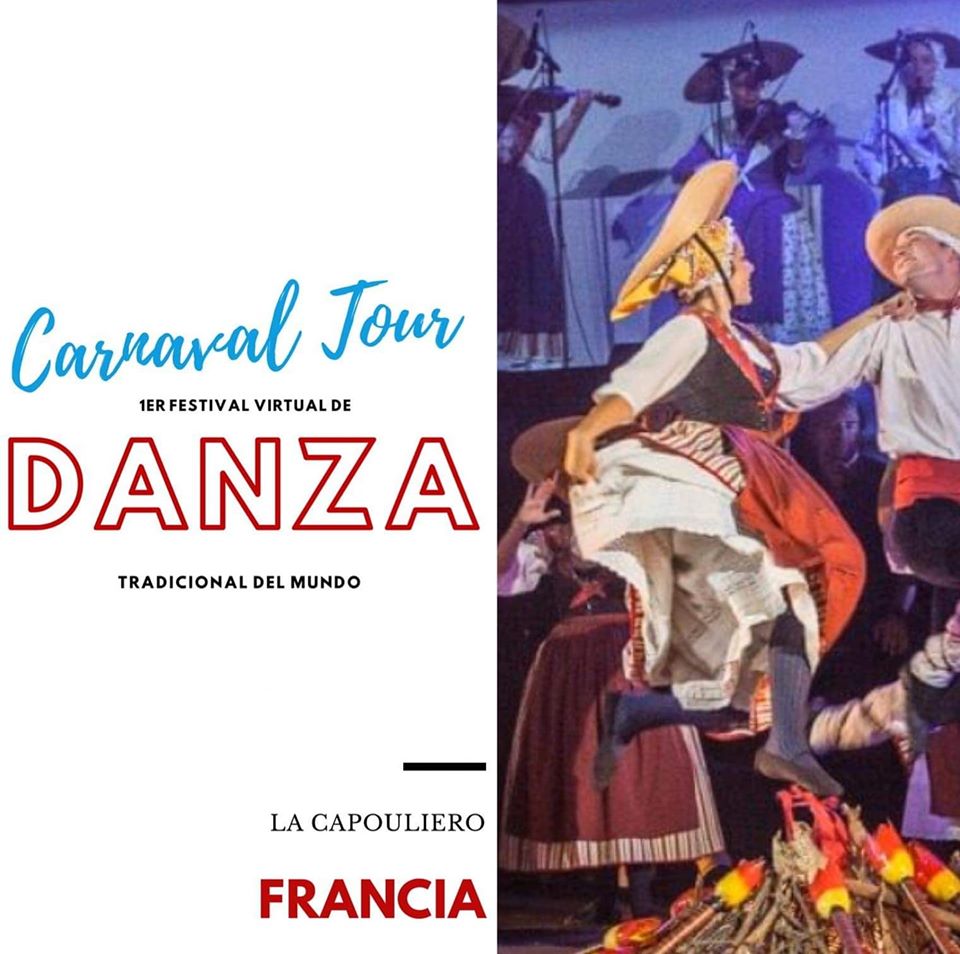 balletudec's tweet photo. #CarnavalTour
El viaje continúa... ✈️ 🇫🇷 hoy a las 18:00 hrs.
Es el turno de la La Compañía: #LaCapouliero. El espectáculo que veremos: “Sus li piado de Calendau” y una noche del Festival de Martigues. Lo pueden ver desde nuestro Facebook.
🎊 TERCER DÍA DEL FESTIVAL!! https://t.co/eodnnuta3F