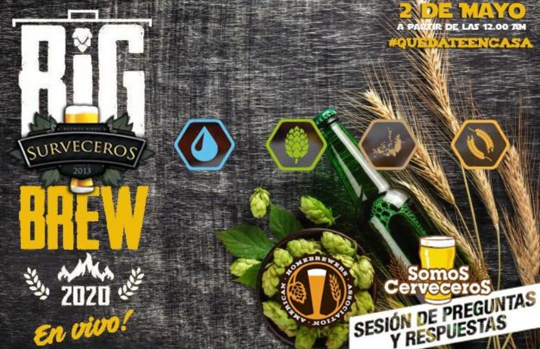surveceros's tweet photo. Se viene el Big Brew y el Surve no se achica 👇 https://t.co/urGdRo2WQj